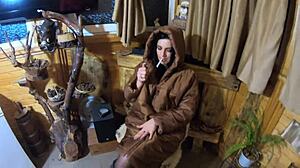 smoking hot cum loads on my light brown jacket what my hubby craves preview