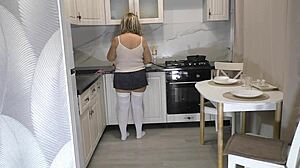 milf got tired so i fucked her fat ass hard