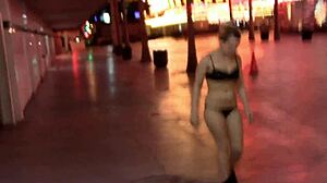 caught naked outdoors i suck cock fuck hard and cum shaking in public!