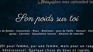 his weight pressing down on me softly