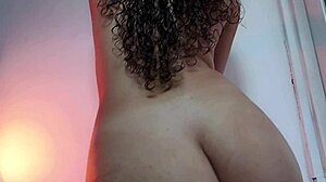 check this latina's huge natural tits and big ass on dildo