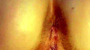 Juicy latina squirts shaking from merciless dildo pussy fuck