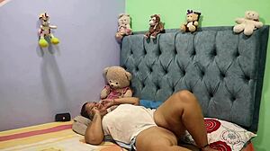 damn, this milf cheats riding neighbor's cock cowgirl in kitchen...