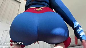 i worship evil supergirl's huge ass get blown pegged cosplay facial cumshot!