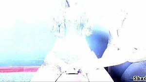 amateur sybian bondage ride hits extreme bdsm toys orgasm peak