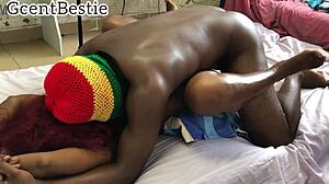 homemade missionary with muscular black babe turns romantic