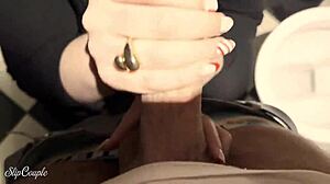 so many people nearby as he fucks me hard in the club toilet after sucking him!