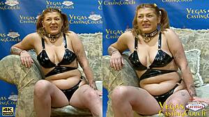 ass hooked with electric shocks in bdsm bound gagged blindfolded anal toy orgasms?