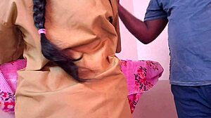 factory babe strips teases rips clothes for young lover cock