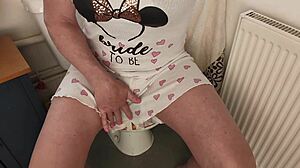 Panties soaked in wild wetting piss compilation