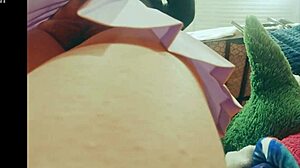 i watch latina student's big ass pink skirt