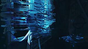 Veronica Leal's tight anal wrecked by redhead shemale futa witch's hardcore voodoo pounding