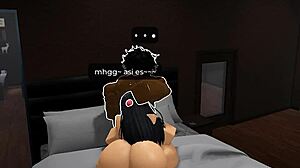 Nagatoro Ditched Meets Massive BBC in Roblox Roleplay Tanning Adventure