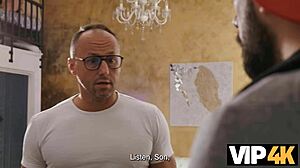 your son's hot girlfriend needs daddy's cock on this sofa now