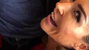 A handsome black man pounds my wife aubrey black hard