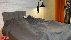 brazilian bride cheats with friend in cuckold orgy ass shaking