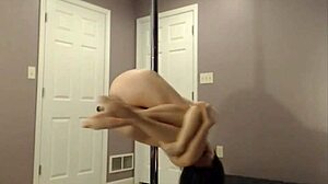 big ass latina babe shakes athletic tits stripping horny for me