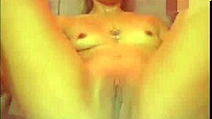 Skinny Hotwife Takes Double Monster Cocks from Cuckold Swingers