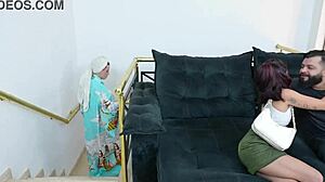 my friend rides hubby's cock hairy pussy while i watch loving it