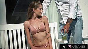 man, nobody resists tiffany tatum's hot hairy pussy riding that cock outdoors