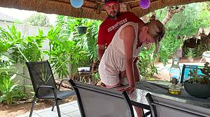 bend over sexy ex-wife so i creampie that shaved pussy