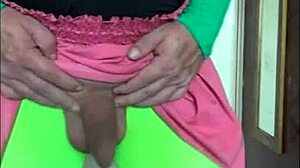 shy crossdresser deepthroats your cock, promises endless returns