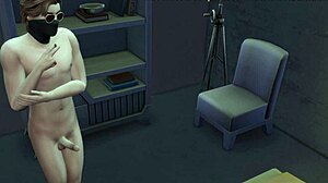 Roommate's Anal Creampie in Sims 4 Dorm Parody
