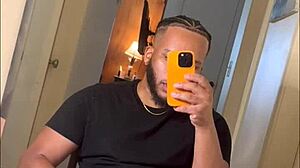 Handsome Bodybuilder Strokes Thick Cock on Facetime FPov