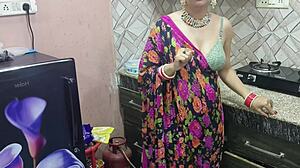 Desi bhabhi cheats on husband with brother-in-law kitchen fuck full hindi movie