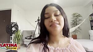 Tiny Braced Latina 18+ Takes Monster Cock Creampie In Casting