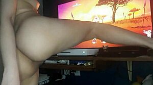 Cosplay teen dances wet pussy exposed perfect body anal tease