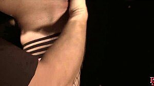 Bound Barbie Pink Squirts from BDSM Dick Sucking