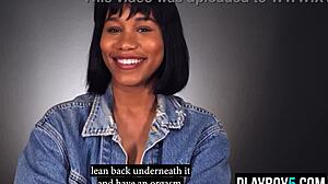 black milf jenna fox masturbates solo rubbing pussy to orgasm