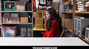 petite asian shoplifter jericha jem fucks officer's big cock