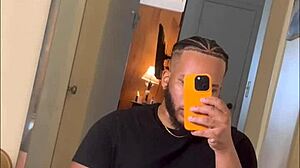 Handsome Bodybuilder Strokes Thick Cock on Facetime FPov