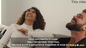 Whoa, check out this mischievous Latina queen's hefty breasts bouncing during her rough pickup fuck in HD!