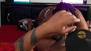 FT Kittylove and Artemixxx Slam Monster Cocks Deep!