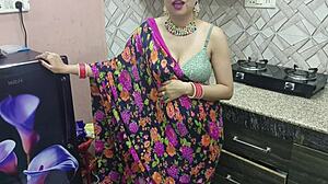 Desi bhabhi cheats on husband with brother-in-law kitchen fuck full hindi movie