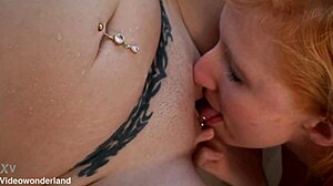 val halla molly mormon bathtub pussy licking