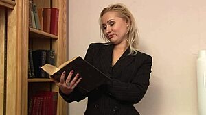 hey librarian getting fucked by friend cumshot