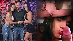 after party fucking young friends cum mouth backstage