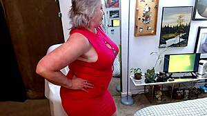 dawnskye1962 strips huge natural tits for antonio ripping clothes off her curvy mature body