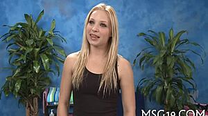 Masseuse Takes Monster Cock Deep in Intense Insertion Session