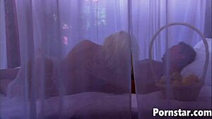 gorgeous blonde summer sweet strips lingerie for monster cock hardcore pounding and deepthroat