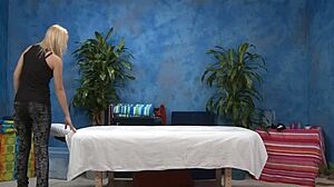 Masseuse Takes Monster Cock Deep in Intense Insertion Session