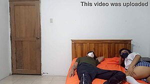 horny student sis invites bro for crazy uniform ass riding fantasy