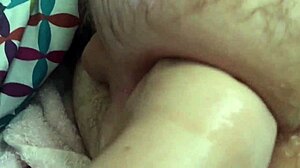 wife stretches husband with intense fisting