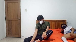 horny student sis invites bro for crazy uniform ass riding fantasy
