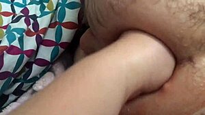wife stretches husband with intense fisting