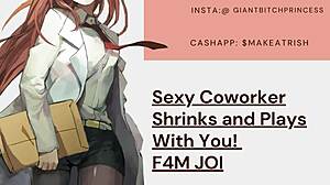 Sexy Scientist Coworker Shrinks You For Giantess Vore Play